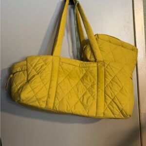 Golden olive vera Bradley Quilted Women's Bag